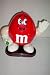 Highly Collectible -- Red M & M Candy Dispenser -- Dispenses M&M Candy When Arm is Lowered
