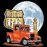 Route 66-Old Truck Adult Sweatshirt