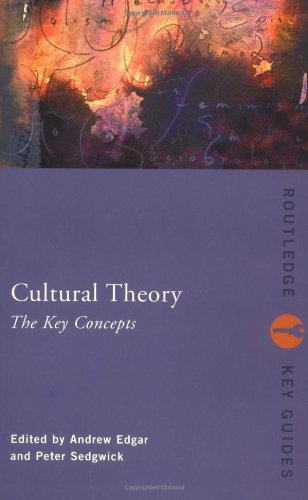 cultural theory the key concepts routledge key guides