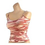 Rothco Ladies Spaghetti Strap Tank Tops - Pink Camo - Small Rothco Ladies Spaghetti Strap Tank Tops - Pink Camo - Small