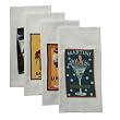 Print Embroidery 4-pc. Flour Sack Set