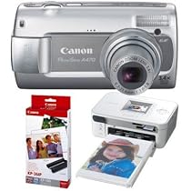 Canon A470BDL 7MP Digital Camera With Photo Printer And Ink  A470 CP740 KP36IP From Canon 