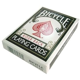 Bicycle Playing Cards - Poker Size, Black Back
