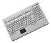 Details About Adesso Rackmount White USB Keyboard with Glidepoint Touchpad  ( ACK-730UW )