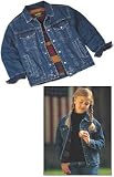 Woolrich Girls Fleece Lined Denim Jacket 10-16