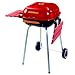 Meco Series 4100 Model 4106 Square Utility Charcoal Grill, Red