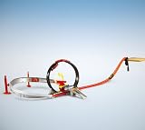 Eigenschaften Mattel B8183-0 / Hot Wheels B8183-0 - Super Loop Track Set, inkl. 1 Hot Wheel
