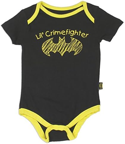 Batman Newborn Lil' Crimefighter Creeper, 6-9 Months