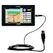 Electronics : Classic Straight USB Cable for the Mio Technology DigiWalker C320 with Power Hot Sync and Charge capabilities - Gomadic Brand w/ TipExchange Technology