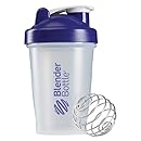 BlenderBottle Classic Shaker Bottle, 28-ounce, Clear/Purple