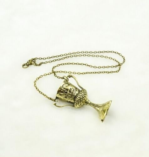 Nspired Hufflepuff Cup Horcrux Vintage Men's Necklace