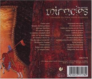 Cover image : The Ancient Miracles