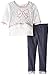 Little Lass Girls' 2 Piece Legging Set Novelty Sweater Lace