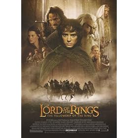 The Lord of The Rings - The Fellowship of The Ring College Poster Print, 27x40