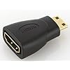 deleyCON HDMI zu mini HDMI Adapter - HDMI Buchse zu mini HDMI Stecker [ vergoldete Kontakte ]