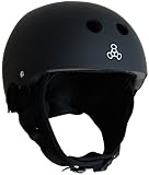 Triple 8 Old School Snowboard Helmet Black