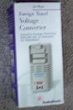 european electricity converter-Foreign Travel Voltage Converter -- Converts Foreign Electricity 220/240 VAC to Standard US 110/120 VAC