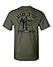 Jacted Up Tees Krav Maga IDF Front & Back Print Men's T-Shirt SHIPS FROM OHIO USA