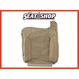 2002 Cadillac Escalade Shale Leather Seat Cover LH top by The Seat Shop
