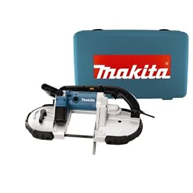 Makita 2107FK 6.5 Amp 4-3/4-Inch by 4-3/4-Inch Capacity Variable Speed Portable Band Saw with Case