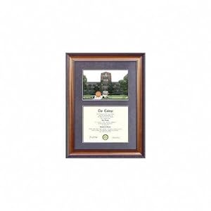 Buy Central Michigan Chippewas Suede Mat Diploma Frame with Lithograph