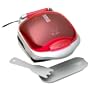 George Foreman GR10ABWR Champ Grill with Bun Warmer, Ruby