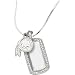 LogoArt Washington Redskins Sterling Silver Dog Tag