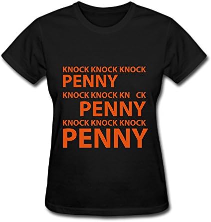 Custome Funny Women Unique Tshirts/knock Knock Penny