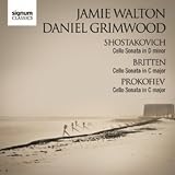 Shostakovich; Britten; Prokofiev: Cello Sonatas (Jamie Walton / Daniel Grimwood)