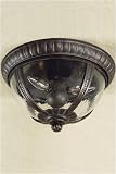 Rosemont Outdoor Three light Flush Mount, 8.5 &acute; Hx14 &acute; D, IMPERIAL BRONZE - B0000CH7P2