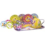 Schylling Summer Bugs Tin Tea Set