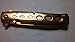 1 X GOLD Milano Handle & Blade Godfather POCKET KNIFE