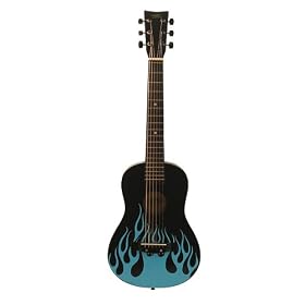 First Act FG154 Discovery 30 Designer Acoustic Guitar with Flames by First Act