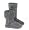 Grey Faux Suede