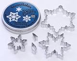 Snowflake Cookie Cutter Set - 5 pcs