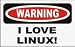 I LOVE LINUX! Hat