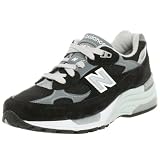 New Balance Women's W992 Running Shoe,Black/Grey,10 2A