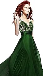 Sexy V-neck   Ball Gown Evening Dress/Homecoming Dress/Bridesmaid Dress/Prom Dress/Party Dress/Wedding Dress 