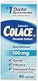 Colace Docusate Sodium Stool Softner, 100 mg Capsules, 60 Count