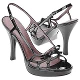 GUESS? FOOTWEAR Women's Attic (Black Patent 6.0 M)