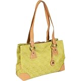 Liz Claiborne Handbags Heritage Mosaic Jacquard Small Shopper-Discontinued Colors