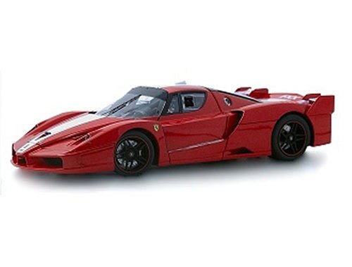 Plasma TV Low Price :2006 Ferrari FXX Enzo diecast model car 1:18 scale die cast by Hot Wheels Super Elite - Red K4145