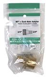Brass Male Adapter, 3/4Barb x 3/4MPT