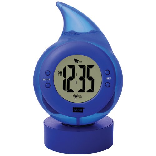 Water Powered Clock Drop, Blue