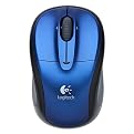 Logitech V220 Cordless Mouse - Blue (910-000682)