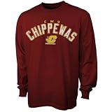 Central Michigan Chippewas Maroon Cobra Long Sleeve T-shirt