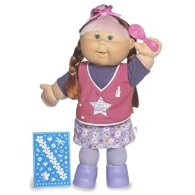 Cabbage Patch Kids 16 Feature Doll - Magic Glow Surprise Caucasian Girl in Red Hair by Play Along