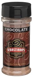 Sebastiano's Chocolate Topping,  (Pack of 6)