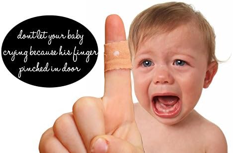 My Door Pinch Guard | Super Set of 3 Cute Animal Door Guard | Flexible Non Toxic/Fade EVA |Easy Install System | Adorable Dolphin, Giraffe, and Monkey Shape