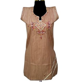 Best Selling Colorful Embroidered Cotton Top With Sequins 
